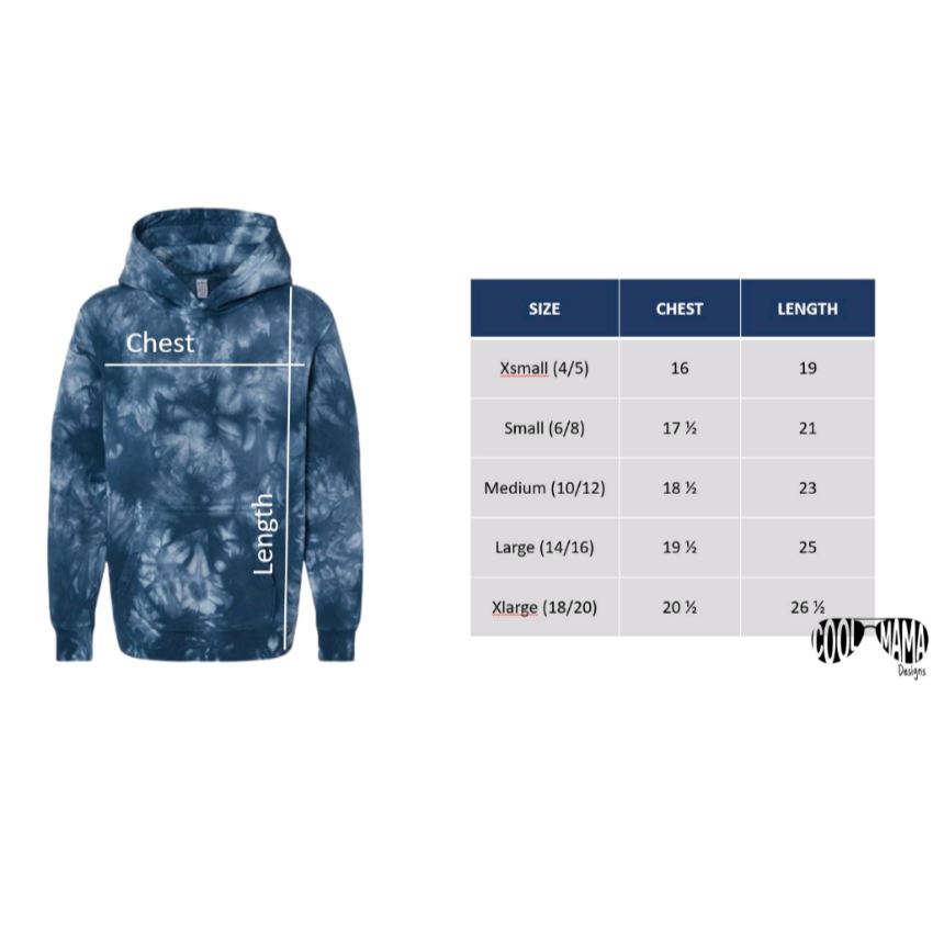 Lakers Varsity Youth Tie Dye Hoodie