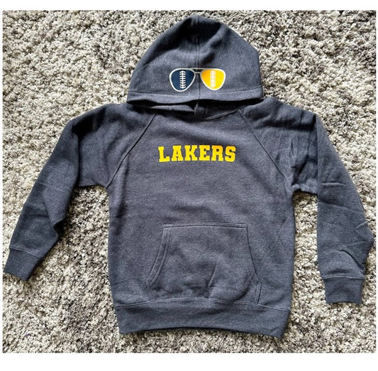 Lakers Sunglasses Youth Hoodie