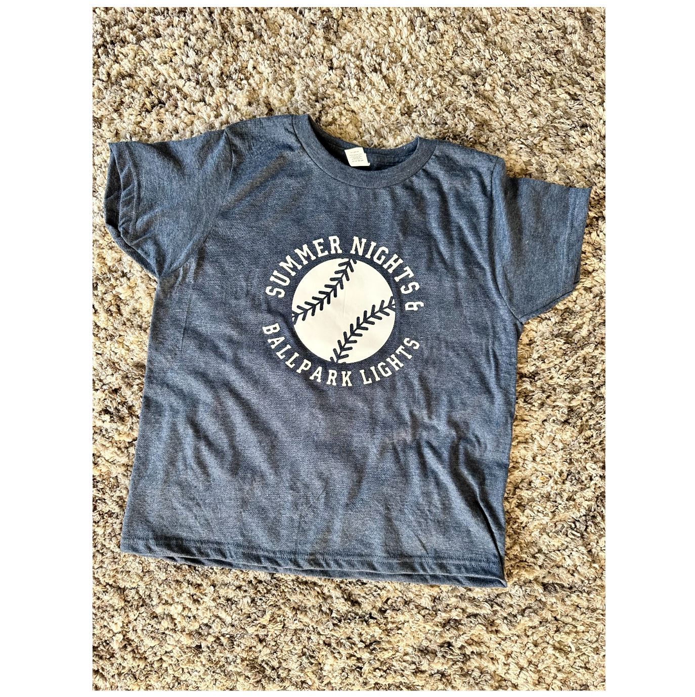 Summer Nights...Ballpark Lights Youth Tee