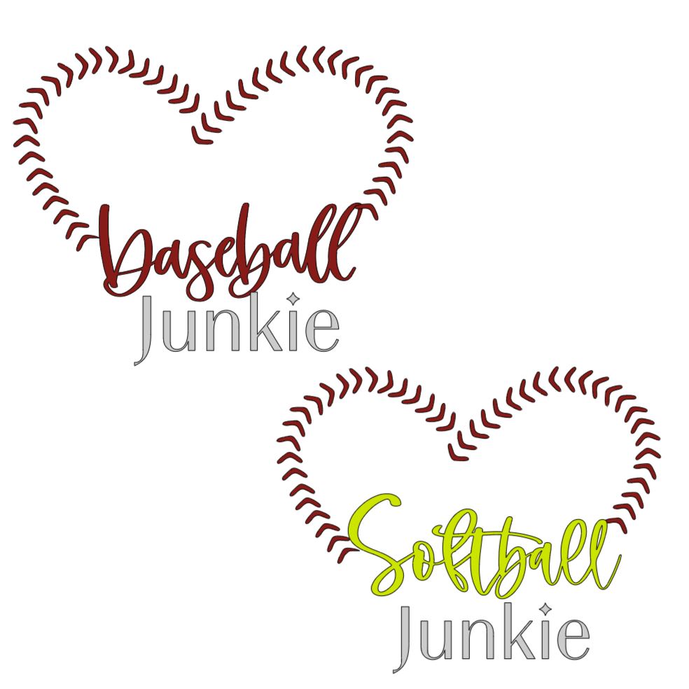 Baseball/Softball Junkie Racerback Tank