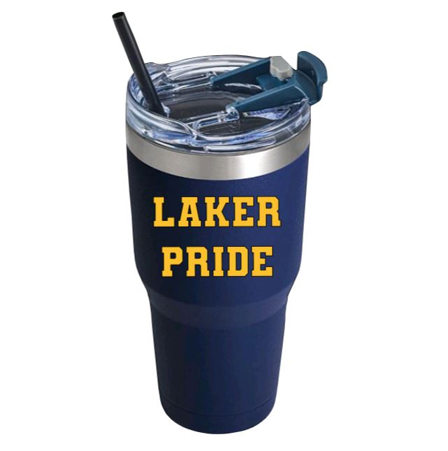 Lakers 30oz Stainless Steel Tumbler