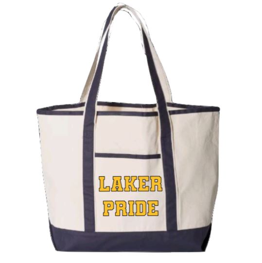 Lakers Canvas Tote