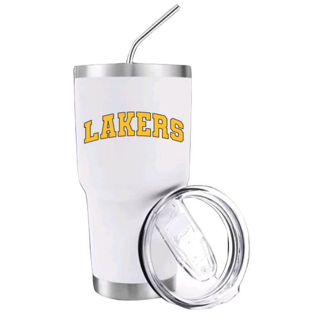 Lakers 30oz Stainless Steel Tumbler