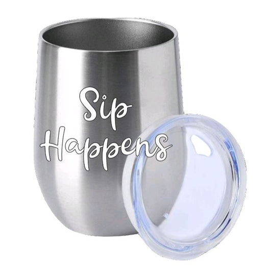 Sip Happens 12oz Lowball Tumbler