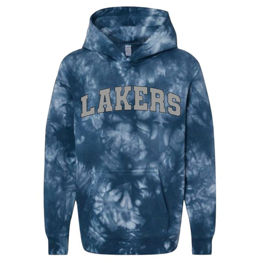 Lakers Varsity Youth Tie Dye Hoodie